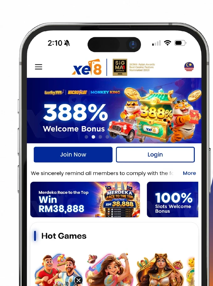 xe8my app on mobile