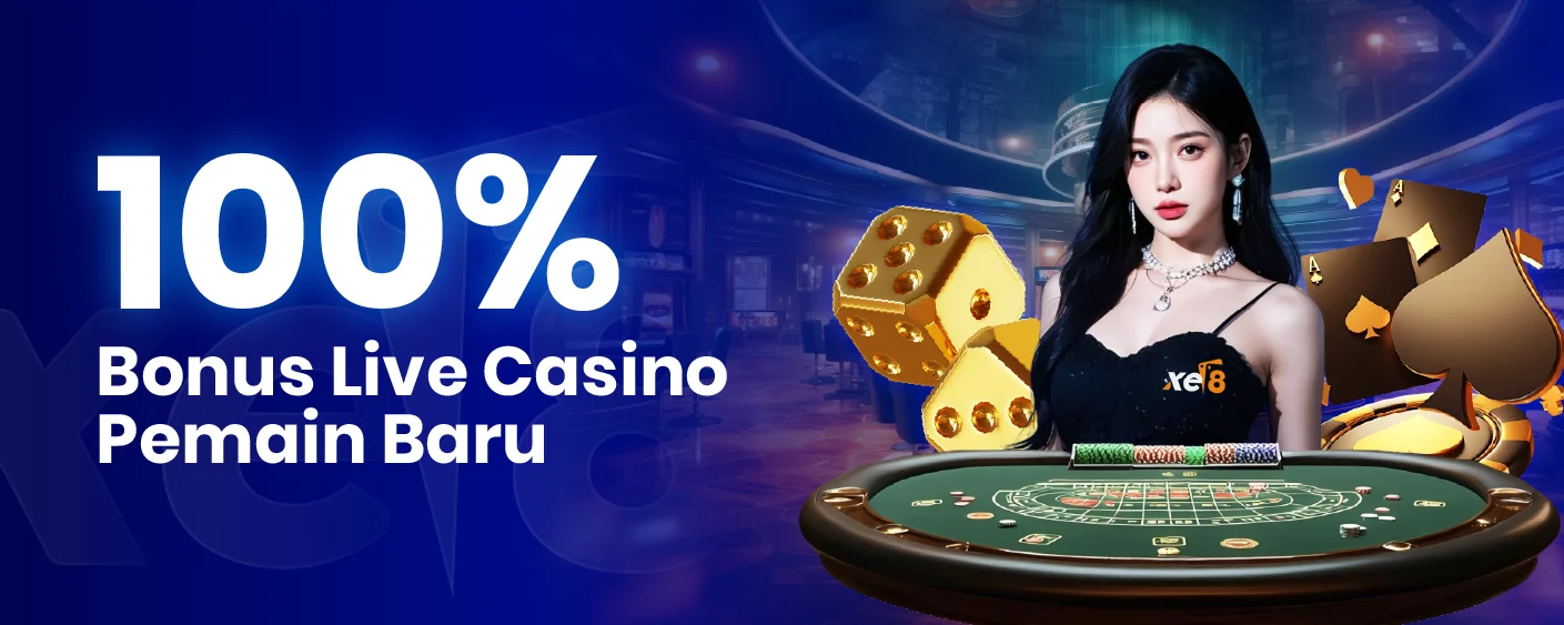 Bonus selamat datang xe8 Malaysia 2026 — sehingga 388% pada deposit pertama