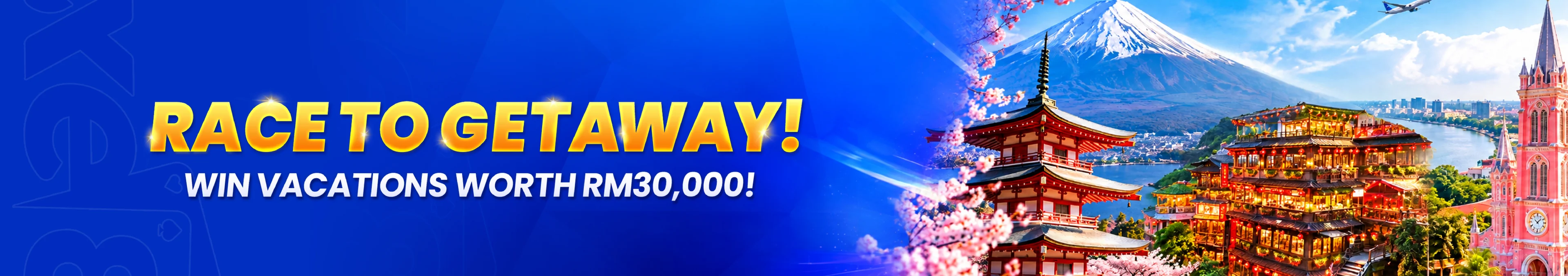 Race To Getaway — Win Vacations Worth RM30,000 at xe8 Casino Malaysia
