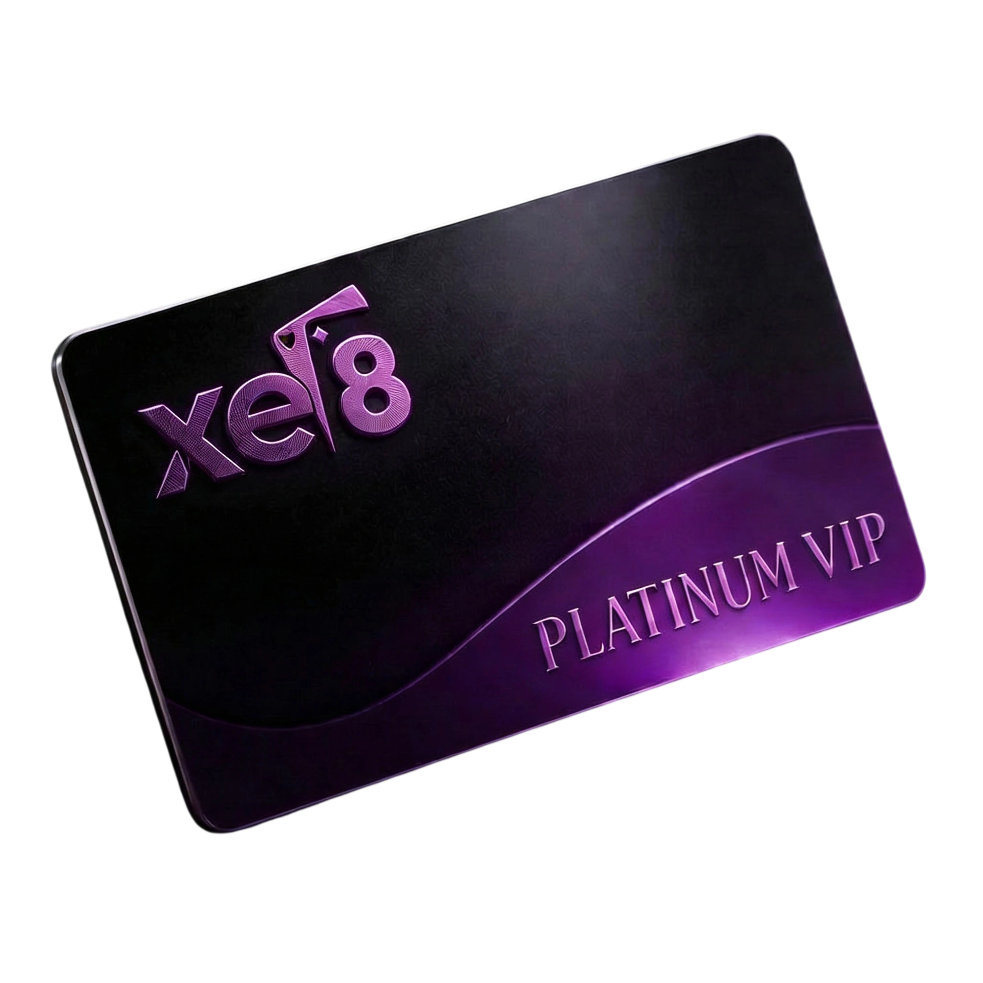 xe8 Platinum VIP membership card